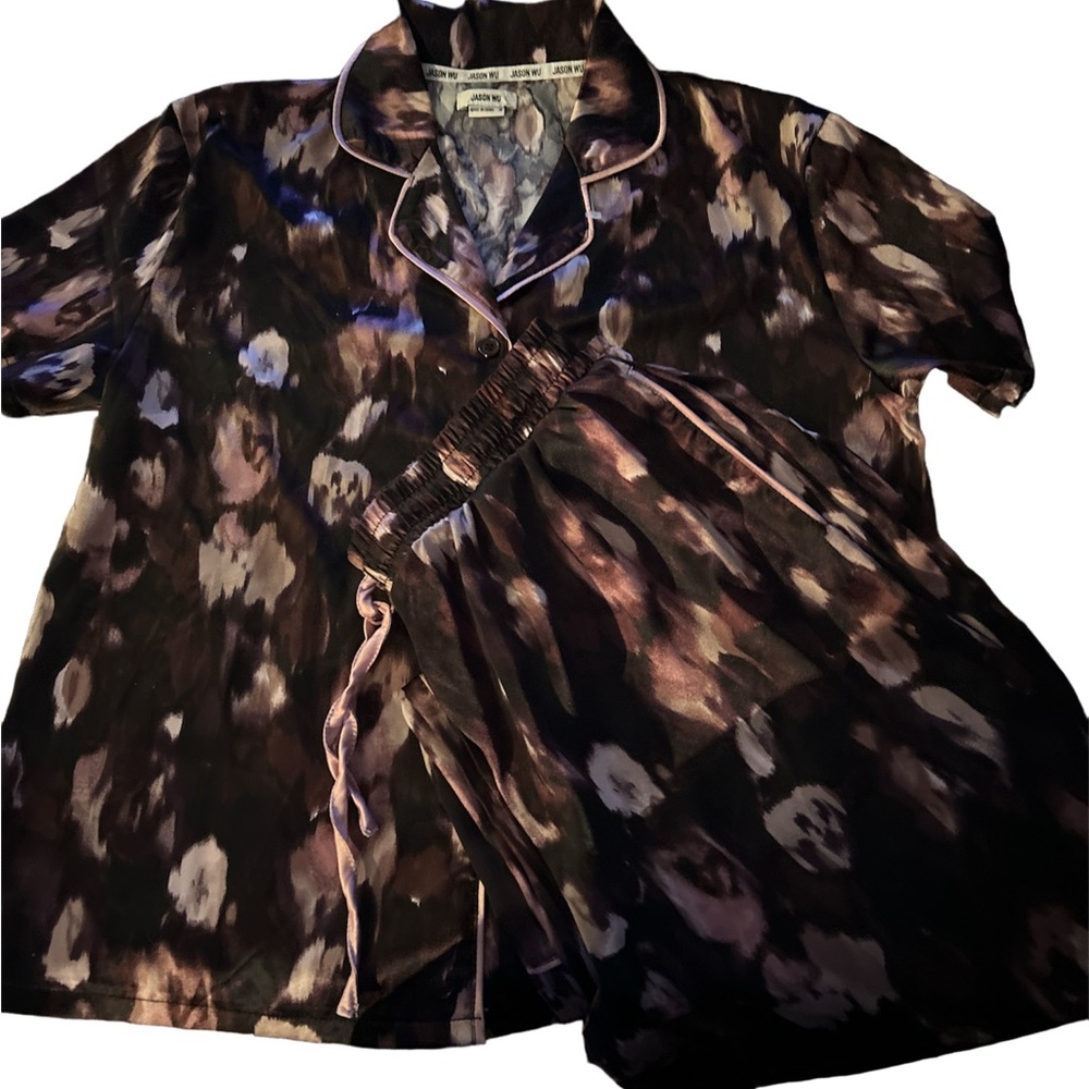 Jason Wu silky purple pajama set size medium